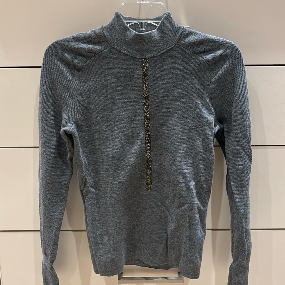 Elie Tahari Mock Turtleneck